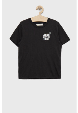 Abercrombie & Fitch Детска тениска в сиво - Pepit.bg