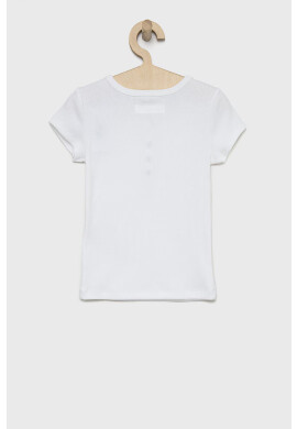 Abercrombie & Fitch Детска тениска в бяло - Pepit.bg