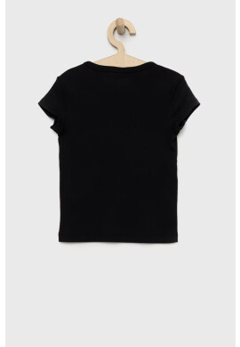 Abercrombie & Fitch Детска тениска в черно - Pepit.bg