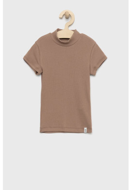 Abercrombie & Fitch Детска тениска в зелено - Pepit.bg
