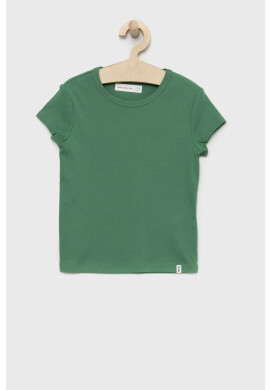 Abercrombie & Fitch Детска тениска в зелено - Pepit.bg