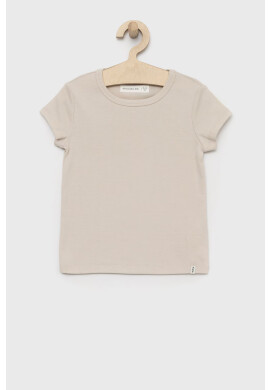 Abercrombie & Fitch Детска тениска в бежово - Pepit.bg