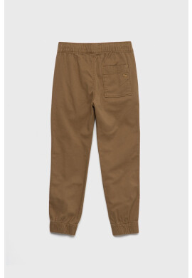 Abercrombie & Fitch Детски панталони в бежово с изчистен дизайн - Pepit.bg