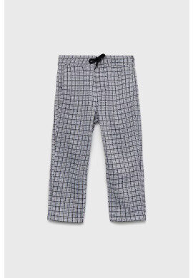 Abercrombie & Fitch Детски панталони в сиво с десен - Pepit.bg