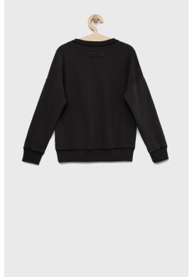 Abercrombie & Fitch Детски суичър в сиво с изчистен дизайн - Pepit.bg