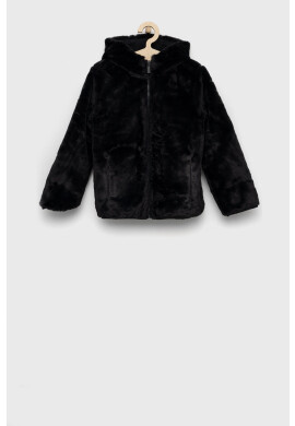 Abercrombie & Fitch Детско яке с две лица в черно - Pepit.bg