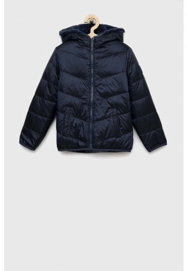 Abercrombie & Fitch Детско яке с две лица в синьо - Pepit.bg