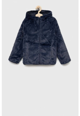 Abercrombie & Fitch Детско яке с две лица в синьо - Pepit.bg