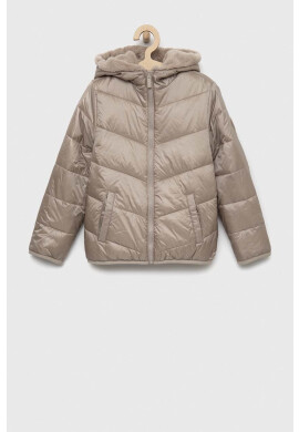 Abercrombie & Fitch Детско яке с две лица в сиво - Pepit.bg