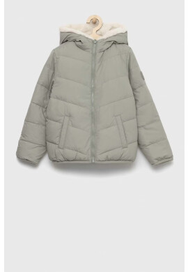 Abercrombie & Fitch Детско яке с две лица в зелено - Pepit.bg