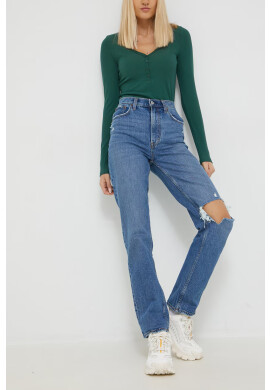 Abercrombie & Fitch Дънки в с висока талия - Pepit.bg