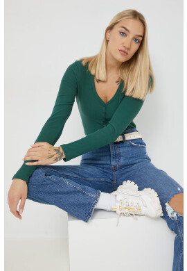 Abercrombie & Fitch Дънки в с висока талия - Pepit.bg