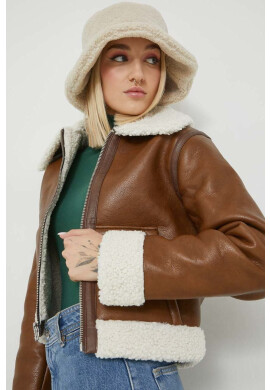 Abercrombie & Fitch Яке в бежово с преходна изолация - Pepit.bg