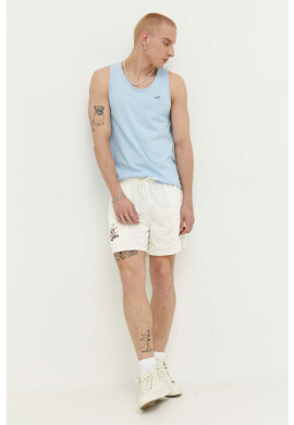 Abercrombie & Fitch Къс панталон в бежово - Pepit.bg