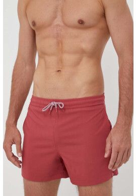 Abercrombie & Fitch Плувни шорти в червено - Pepit.bg