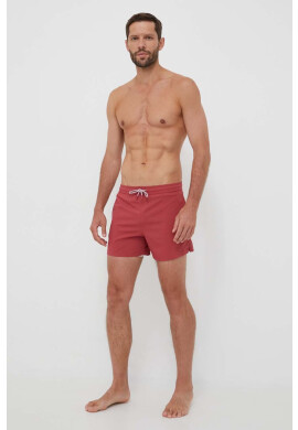 Abercrombie & Fitch Плувни шорти в червено - Pepit.bg