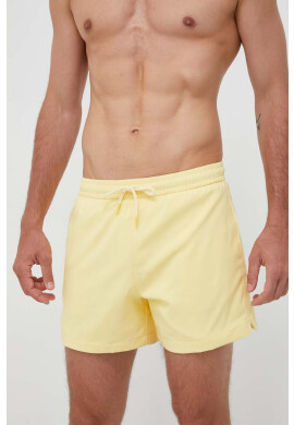 Abercrombie & Fitch Плувни шорти в жълто - Pepit.bg