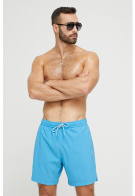 Abercrombie & Fitch Плувни шорти в синьо - Pepit.bg