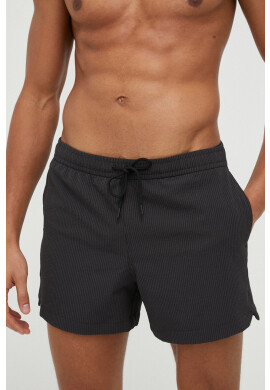 Abercrombie & Fitch Плувни шорти в черно - Pepit.bg