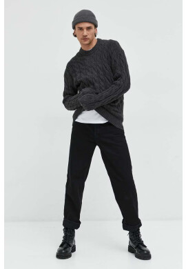 Abercrombie & Fitch Пуловер мъжки в сиво - Pepit.bg