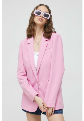 Abercrombie & Fitch Сако в розово с едно копче - Pepit.bg