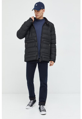 Abercrombie & Fitch Суичър в тъмносиньо с изчистен дизайн - Pepit.bg