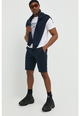 Abercrombie & Fitch Суичър в тъмносиньо с апликация - Pepit.bg