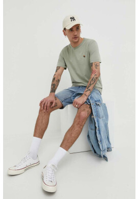 Abercrombie & Fitch Тениска в зелено - Pepit.bg