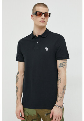 Abercrombie & Fitch Тениска с яка - Pepit.bg