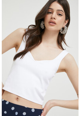 Abercrombie & Fitch Топ дамски в бежово - Pepit.bg