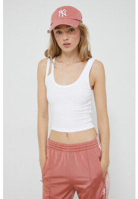 Abercrombie & Fitch Топ дамски в бяло - Pepit.bg