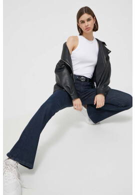 Abercrombie & Fitch Топ дамски в бяло - Pepit.bg