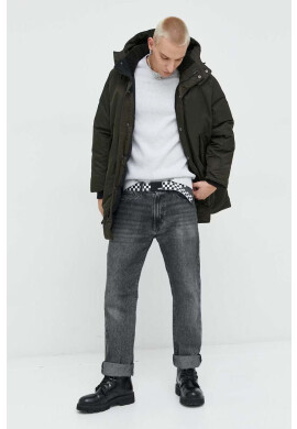 Abercrombie & Fitch Яке в зелено със зимна изолация - Pepit.bg