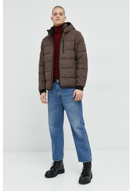 Abercrombie & Fitch Яке в кафяво с преходна изолация - Pepit.bg
