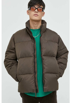 Abercrombie & Fitch Яке в кафяво със зимна изолация - Pepit.bg