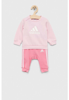 adidas Бебешки анцуг I BOS LOGO в розово - Pepit.bg