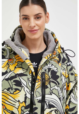 adidas by Stella McCartney Яке в жълто с преходна изолация с уголемена кройка - Pepit.bg