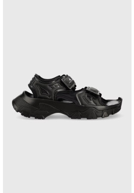 adidas by Stella McCartney Сандали Hika в черно с платформа - Pepit.bg