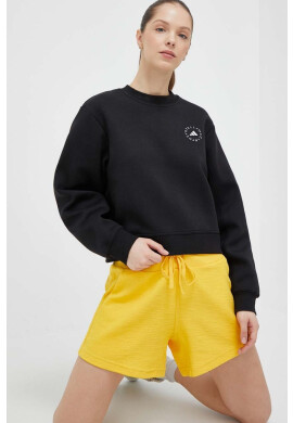 adidas by Stella McCartney Суичър в черно с изчистен дизайн - Pepit.bg