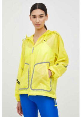 adidas by Stella McCartney Ветровка Truepace в жълто с преходна изолация с уголемена кройка - Pepit.bg