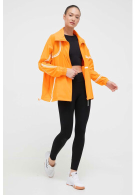 adidas by Stella McCartney Ветровка TruePace в оранжево с преходна изолация с уголемена кройка - Pepit.bg
