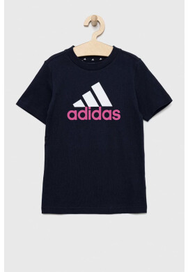 adidas Детска памучна тениска U BL 2 TEE - Pepit.bg