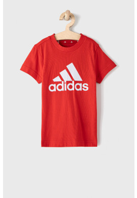 adidas Детска тениска в черно с принт - Pepit.bg