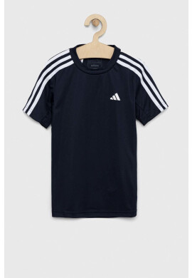 adidas Детска тениска U TR-ES 3S в тъмносиньо с десен - Pepit.bg
