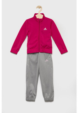 adidas Детски анцуг в розово - Pepit.bg