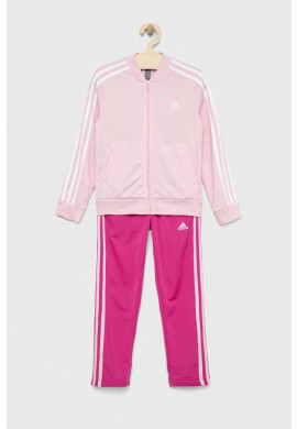 adidas Детски анцуг G 3S в розово - Pepit.bg