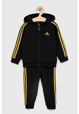 adidas Детски анцуг I 3S SHINY в черно - Pepit.bg