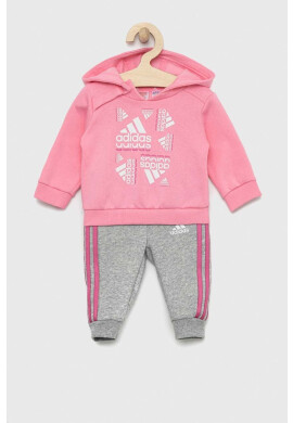 adidas Детски анцуг I BLUV FL в розово - Pepit.bg