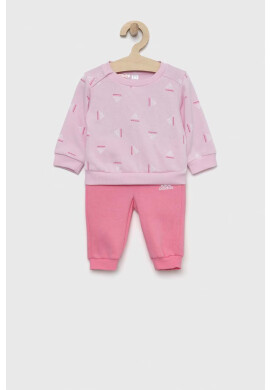 adidas Детски анцуг I BLUV FL в розово - Pepit.bg