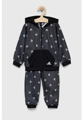 adidas Детски анцуг I BLUV SHINY в сиво - Pepit.bg